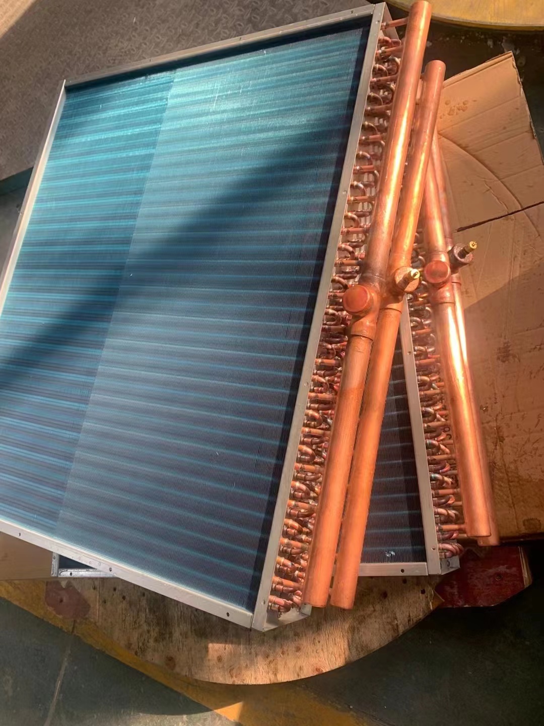  热泵换热器12